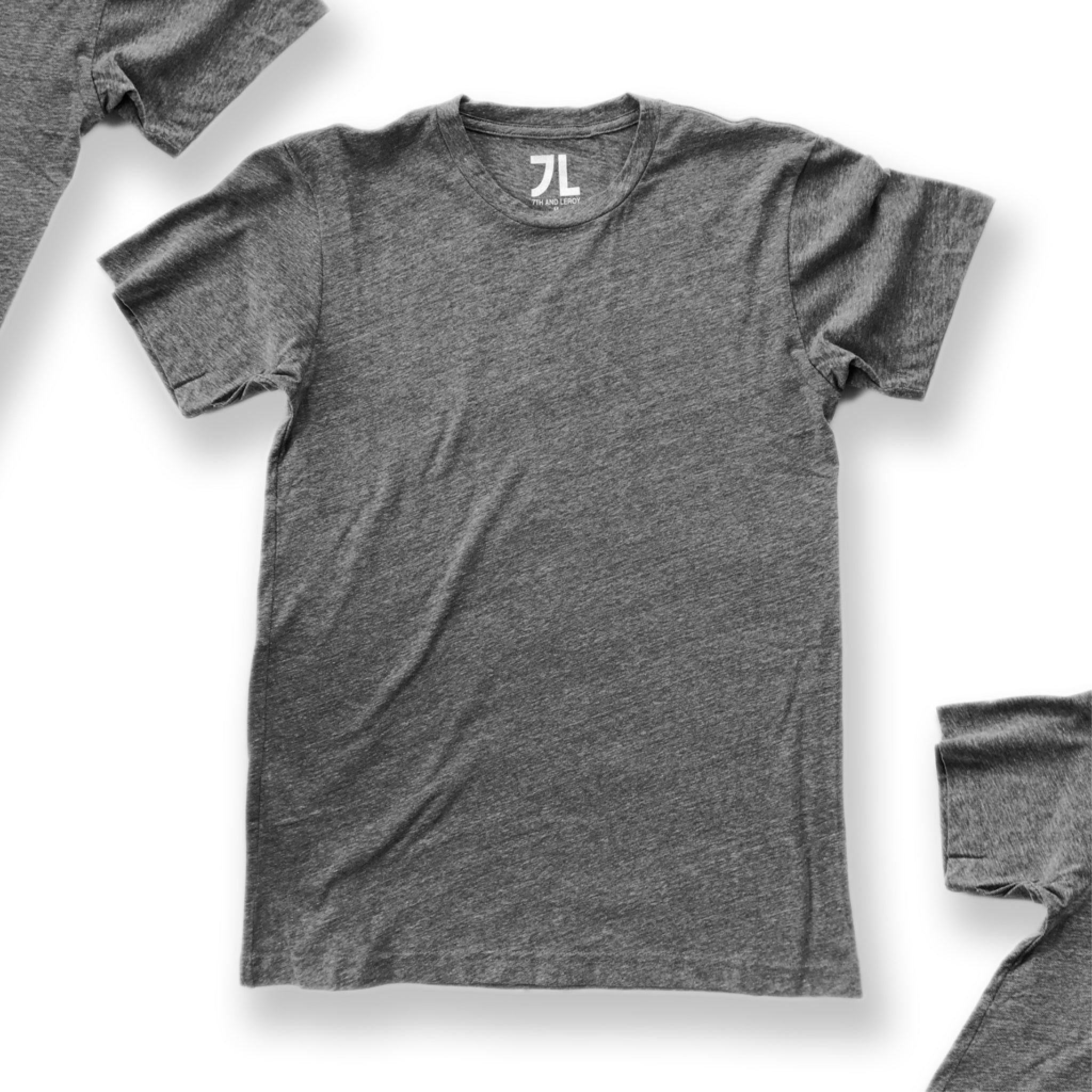 Unisex Tri Blend Crew Neck T-Shirt - 7th and Leroy