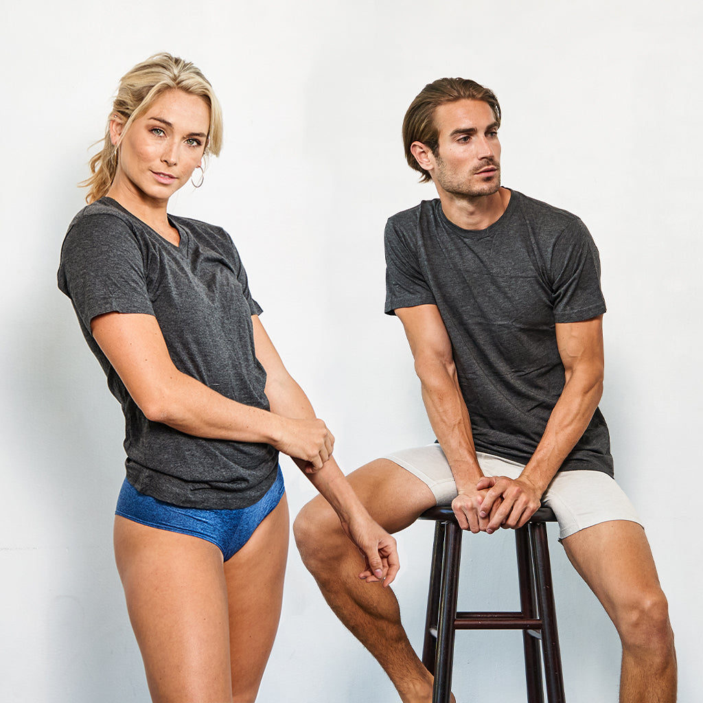 Unisex Supima Cotton V-Neck T-Shirt