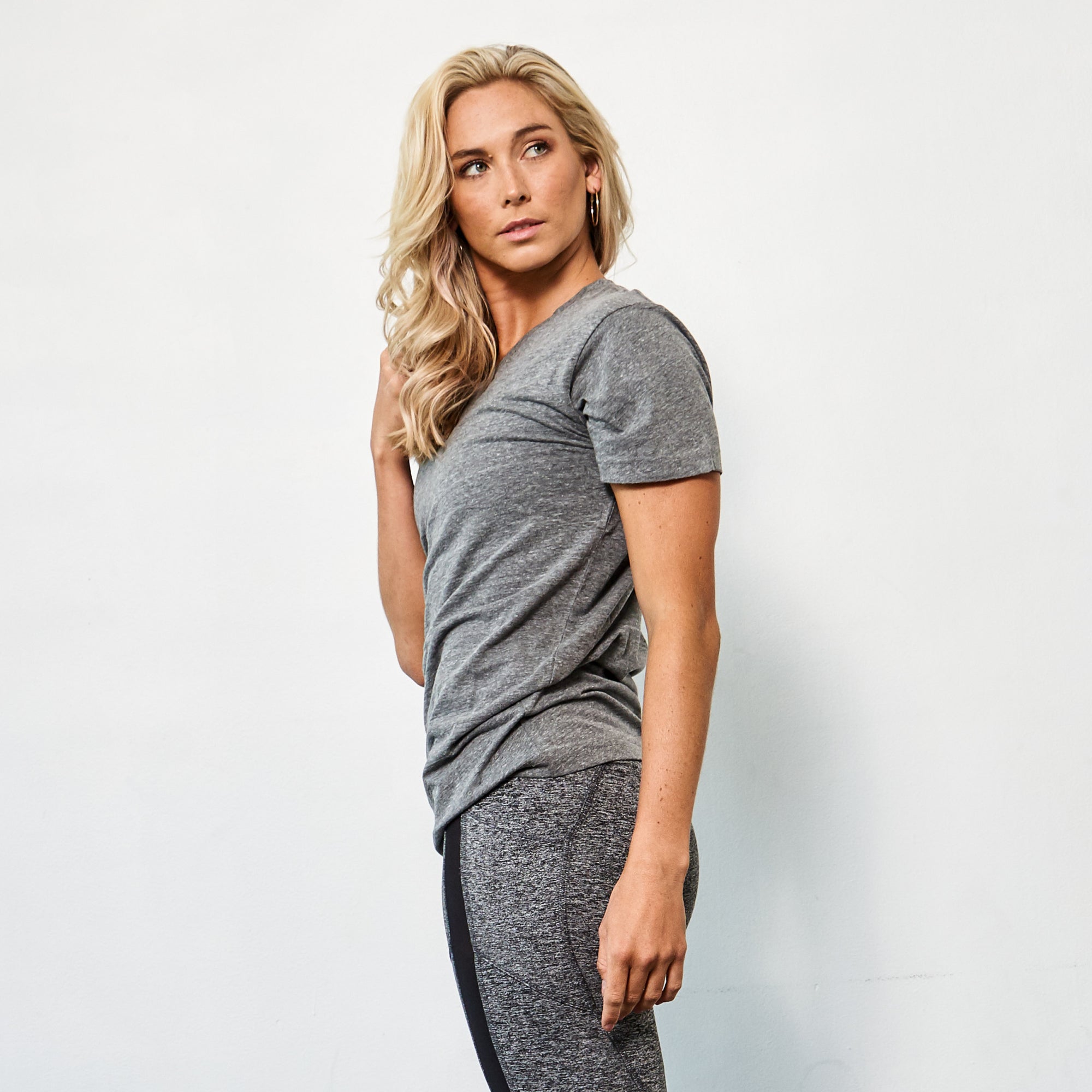 Unisex Tri Blend V-Neck T-Shirt